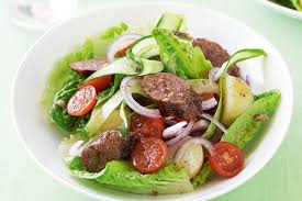 Sausages Salaad