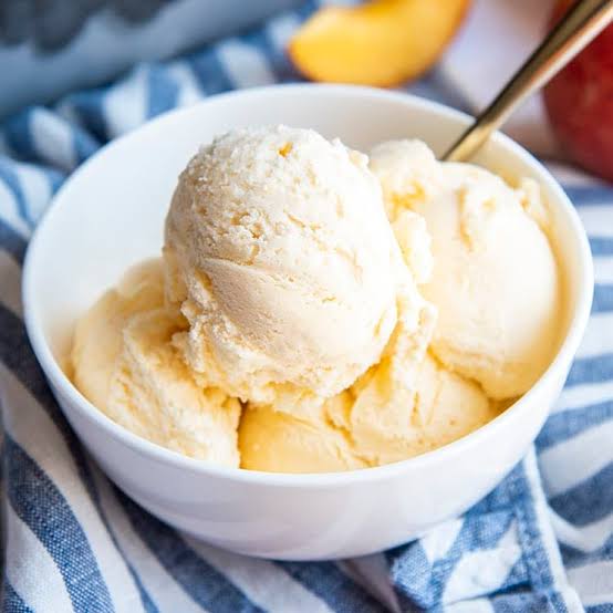 Peach Ice Cream