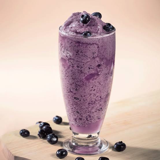 Blueberry Ice Cream Shake
