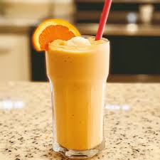 Orange Ice Cream Shake