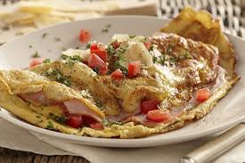 Chicken Cheese Omelette