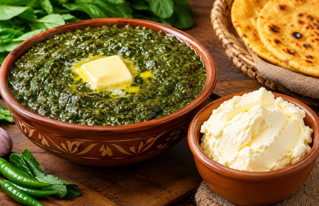 saag and makhan