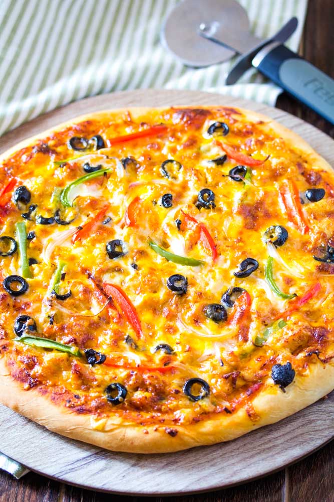 Chicken Loaded Pizza
