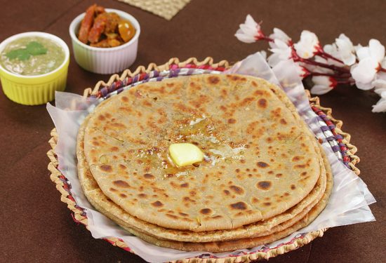 Aloo Achari Paratha