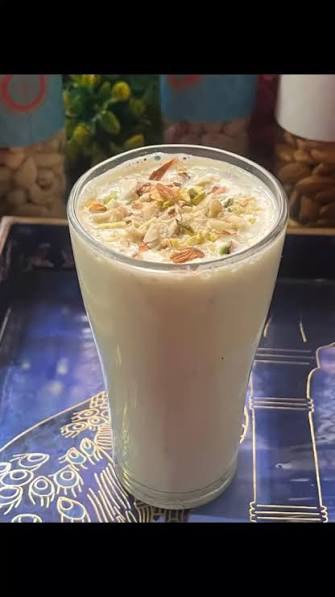 Almond Khoya Shake