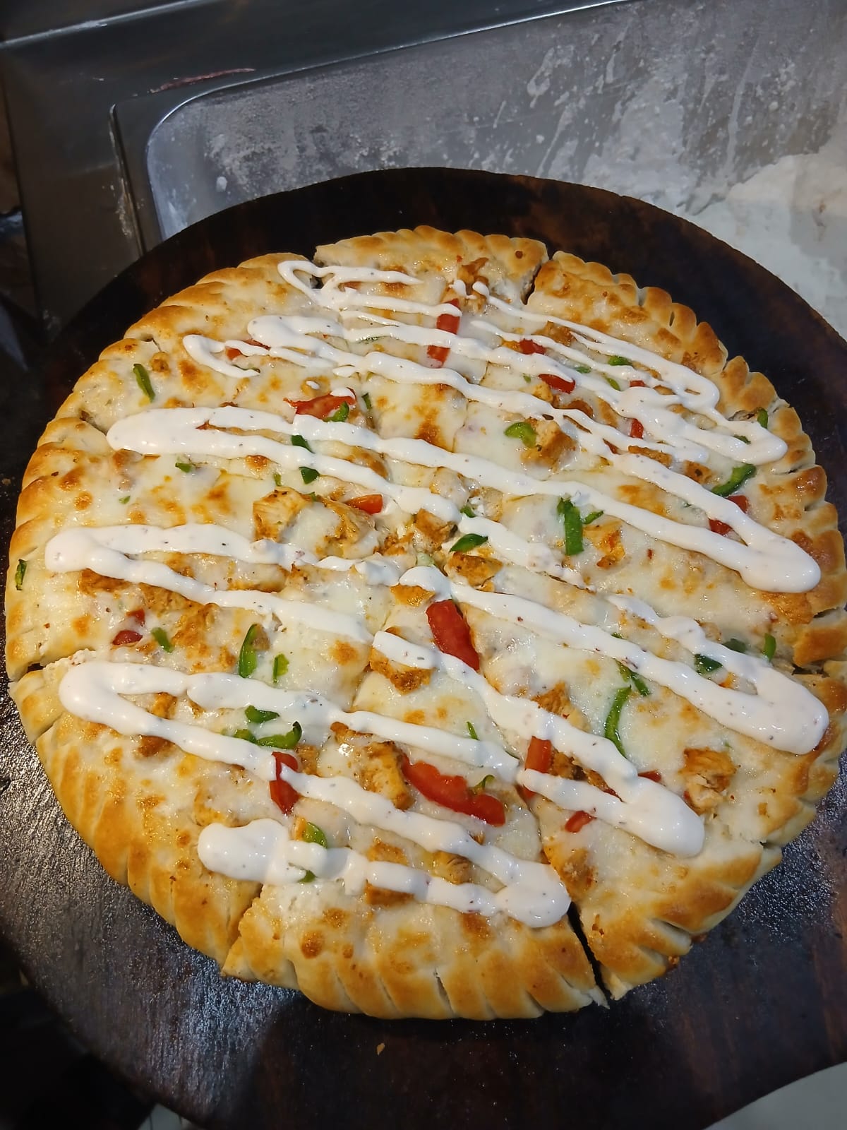 Kabab Crust Pizza