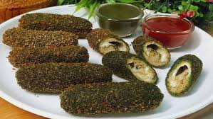 Green Cheese kabab