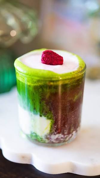 Mixed Berries Matcha