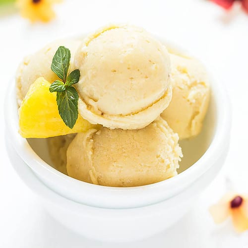 Pineapple Ice Cream