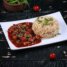 Rice With Shashlik