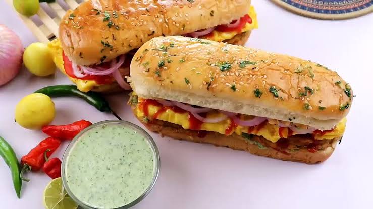 Egg Shami Burger