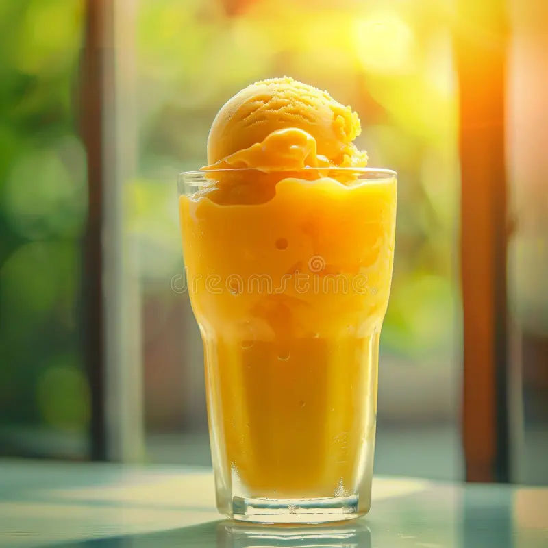 Mango Ice Cream Shake