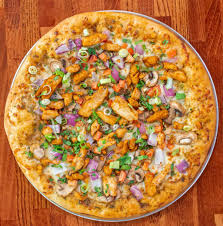 Butter Chicken Pizza