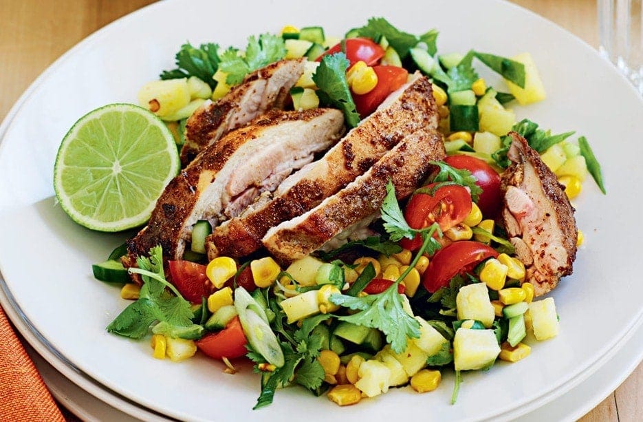 Chicken Corn Salaad