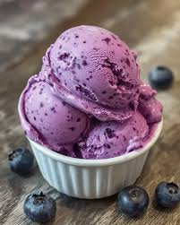 Blue berry Ice Cream
