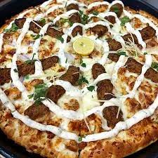 Behari Kabab Pizza
