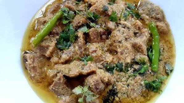 Mutton Hari Mirchi With Bone