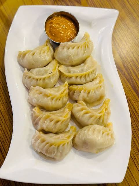 Chicken Cheese Steam Momos