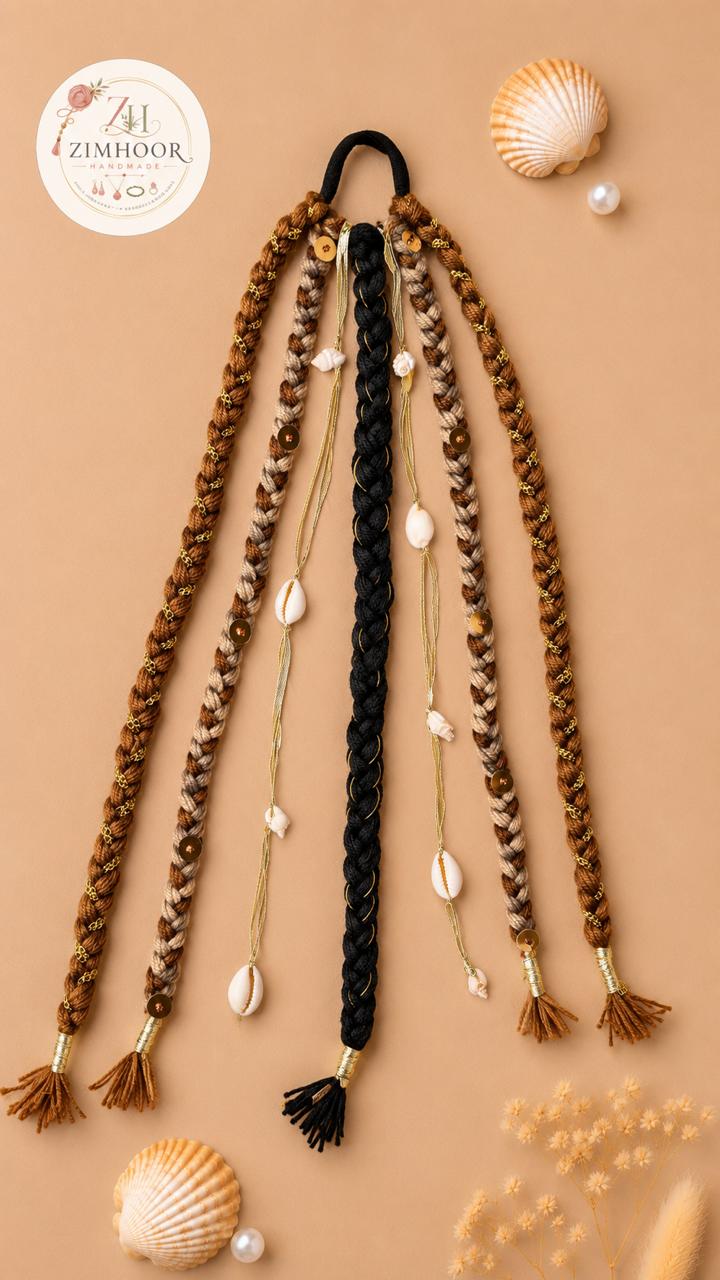 Brown Color Boho Braids