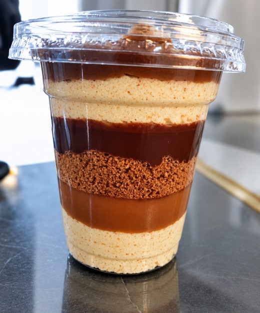 Lotus three milk Sundae