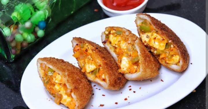 Cheesy Chicken Bread Pocket