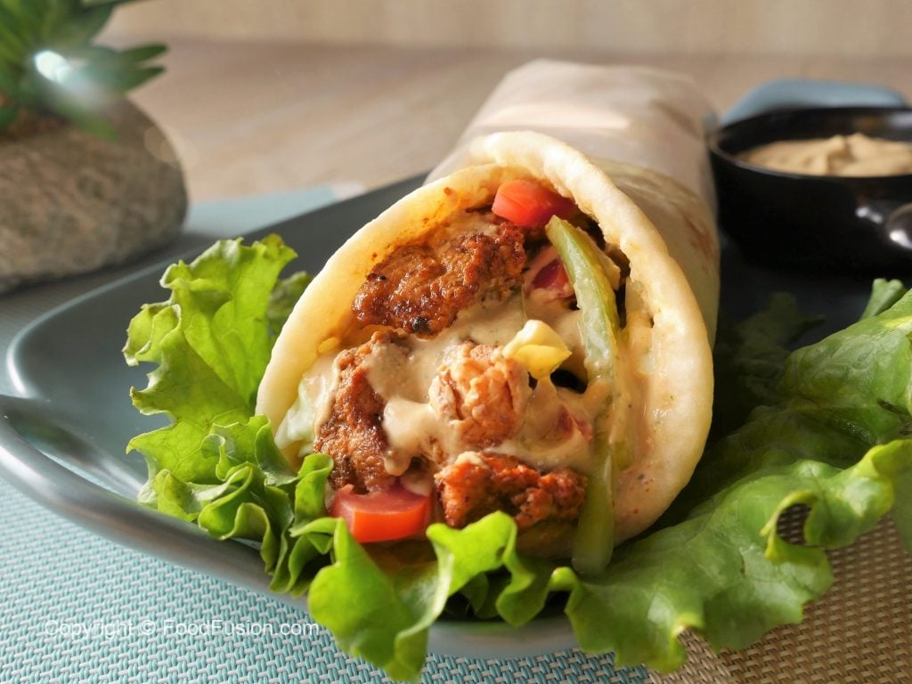 Chicken Cheese Shawarma