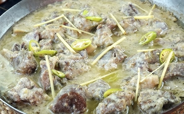 Mutton White Karahi