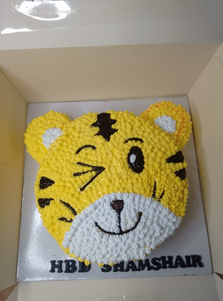 Animal Face Cake