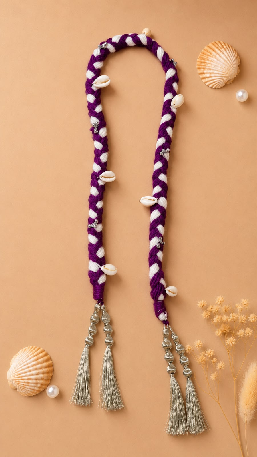 Purple Hair Braid Accessories