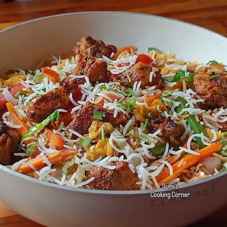 Chicken Tikka Fried Rice