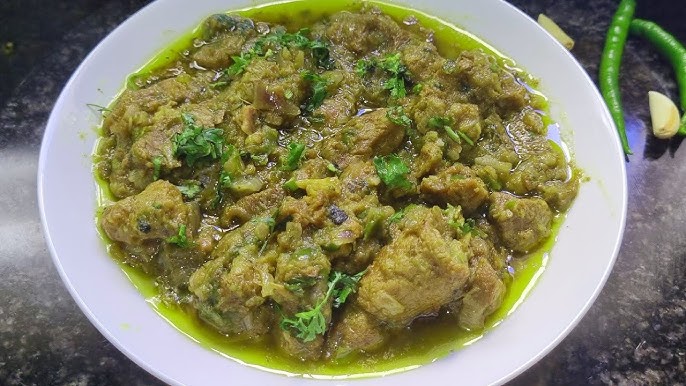 Mutton Hari Mirch