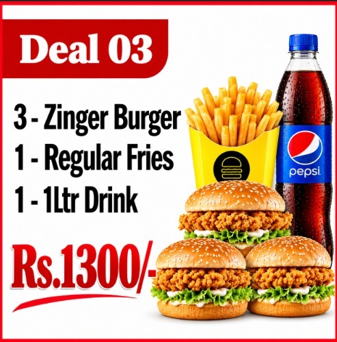 Burger Deal 3