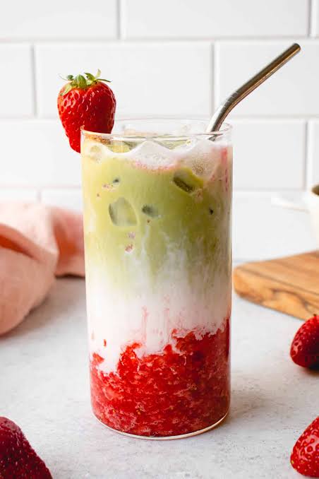 Strawberry Matcha