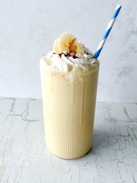 Banana Ice Cream Milk Shake