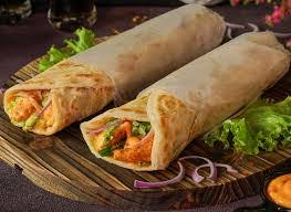 Chicken Chinese Masala Paratha Roll