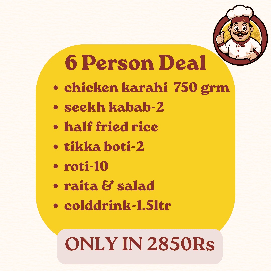 6 Person Deal