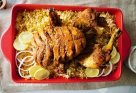 Chicken Chargha With Rice