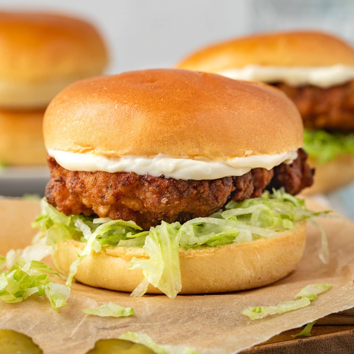 Ret Chicken Burger