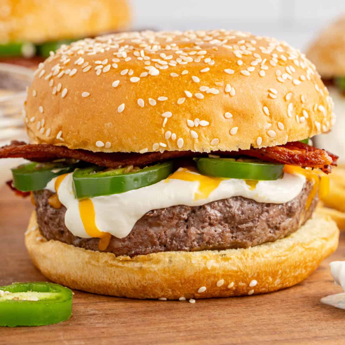 Jalapeno Chicken Burger