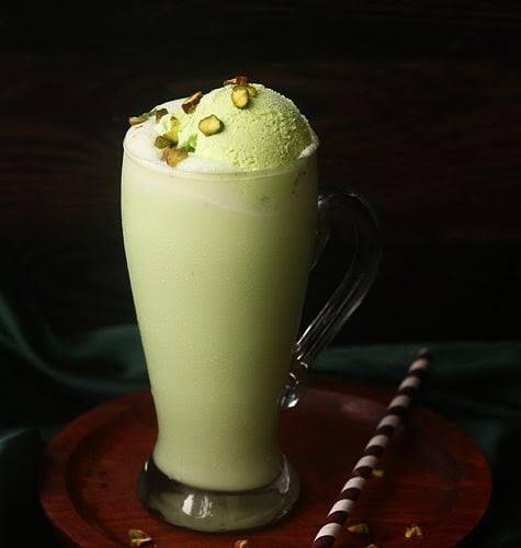 Pista Almond Ice cream Shake