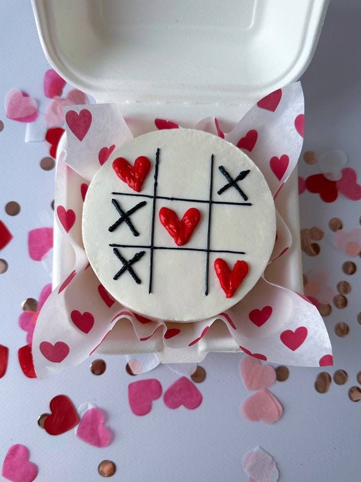 Valentine Day Special Bento Cake