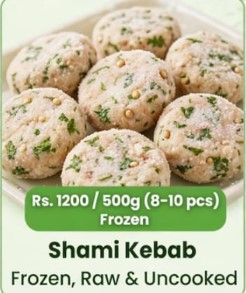 Shami Kbab ( Gluten free )
