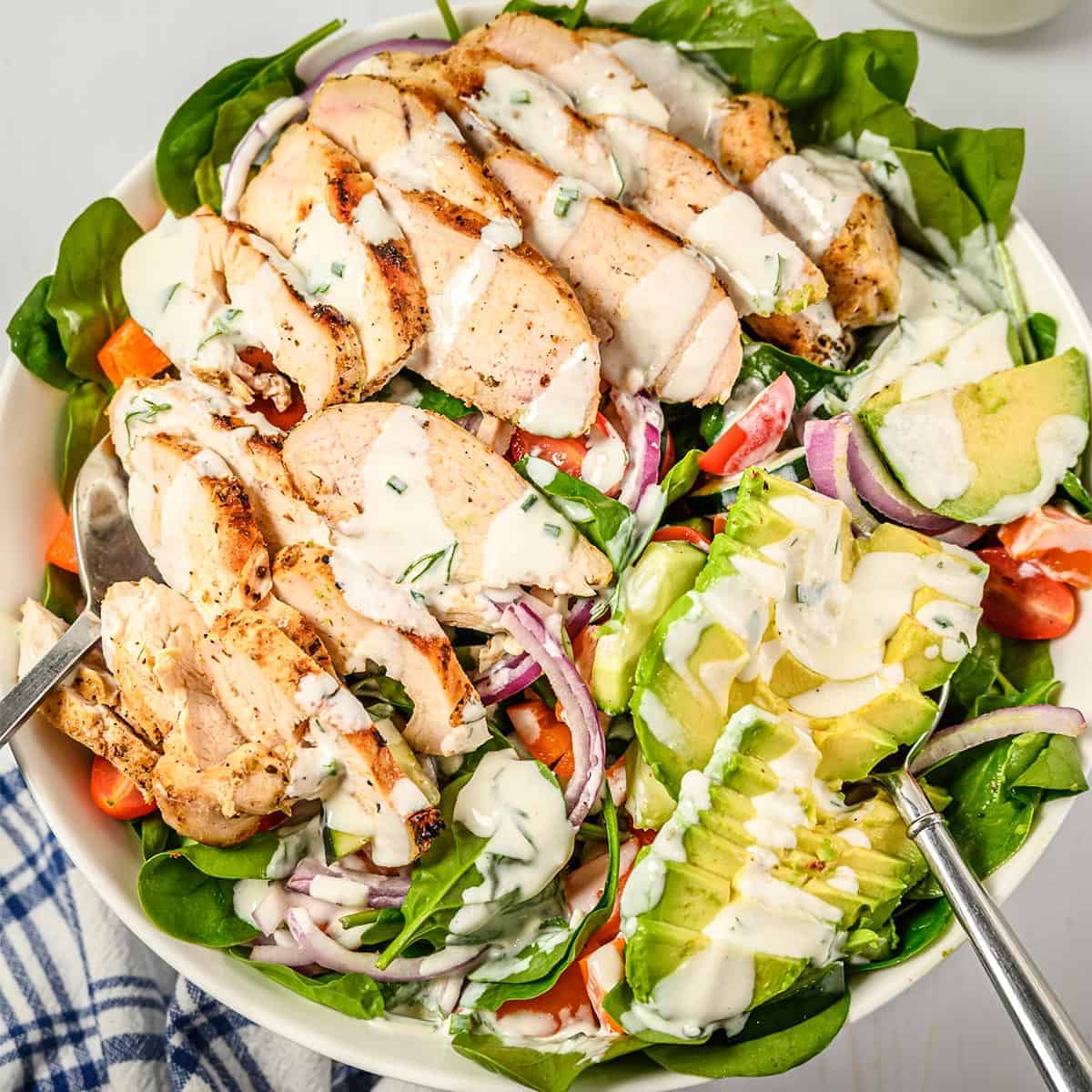 Grilled Chiken Mayo Salaad