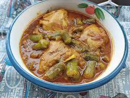 Bhindi Chicken