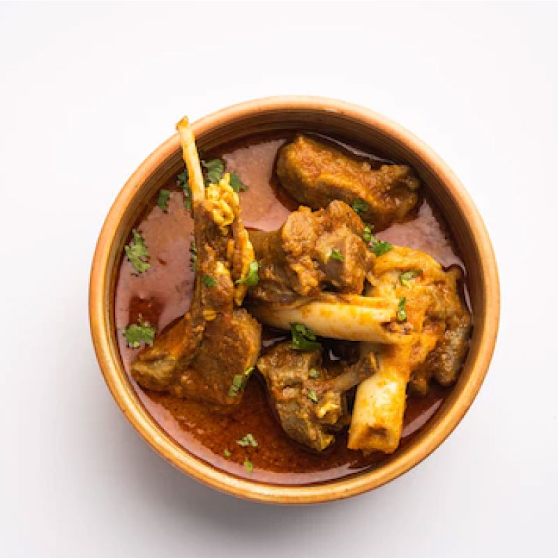Mutton White Handi With Bone