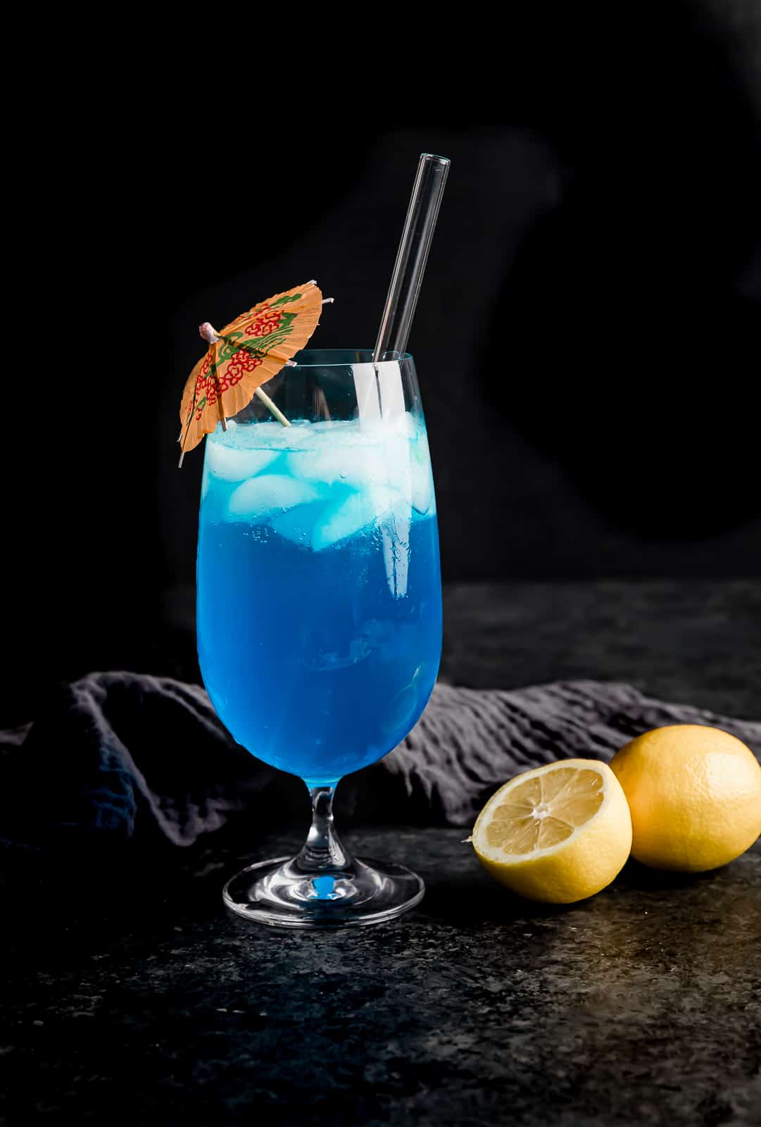 Blue Lagoon Mocktail