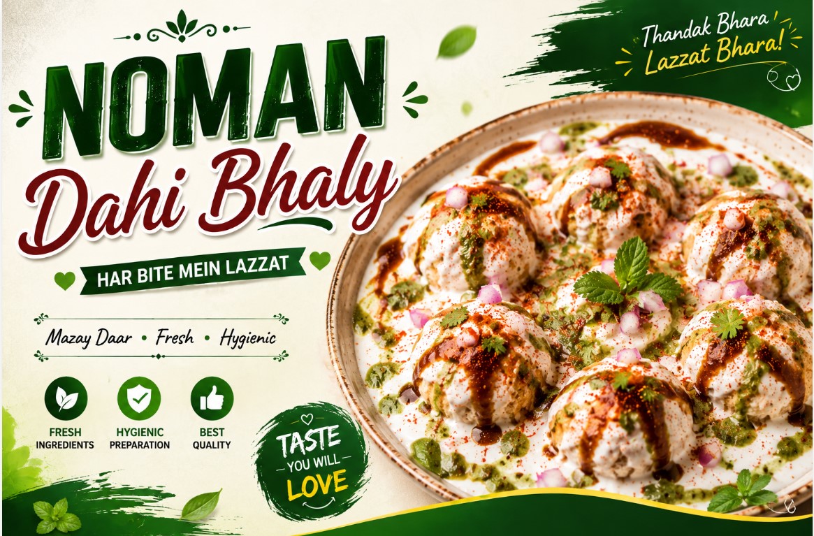 Noman Dahi Bhaly & Gol Gappy (College waly)