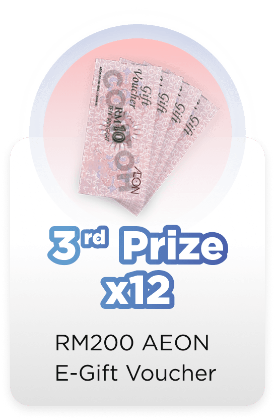 3rd Prize - AEON Voucher