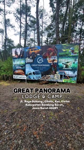 staycation ditengah hutan pinus