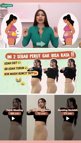NI 2 SEBAB PERUT GAK BISA RATA